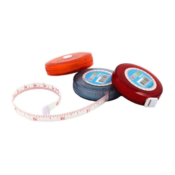 Metro Madness Retractable Measuring Tape 60" (assorted colors)