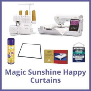 Magic Sunshine Happy Curtains