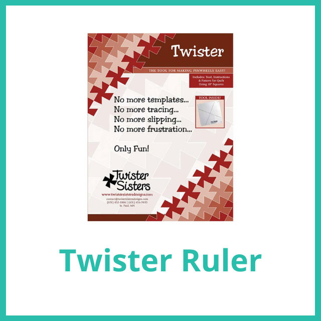 Moore Sewing with Michele category card for vlog on Twister Ruler from Twister Sisters