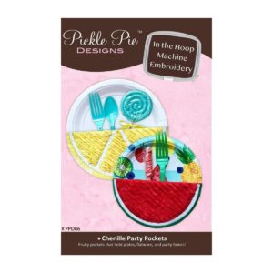 Pickle Pie Designs Chenille Party Pockets main product image