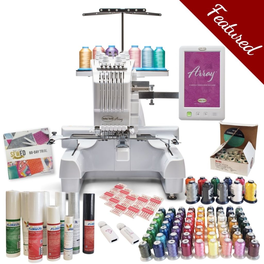 Baby Lock Array Multi-Needle Embroidery Machine- Moore's Sewing