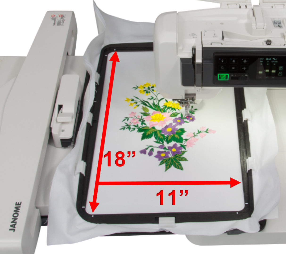Janome Continental M17 Sewing and Embroidery Machine