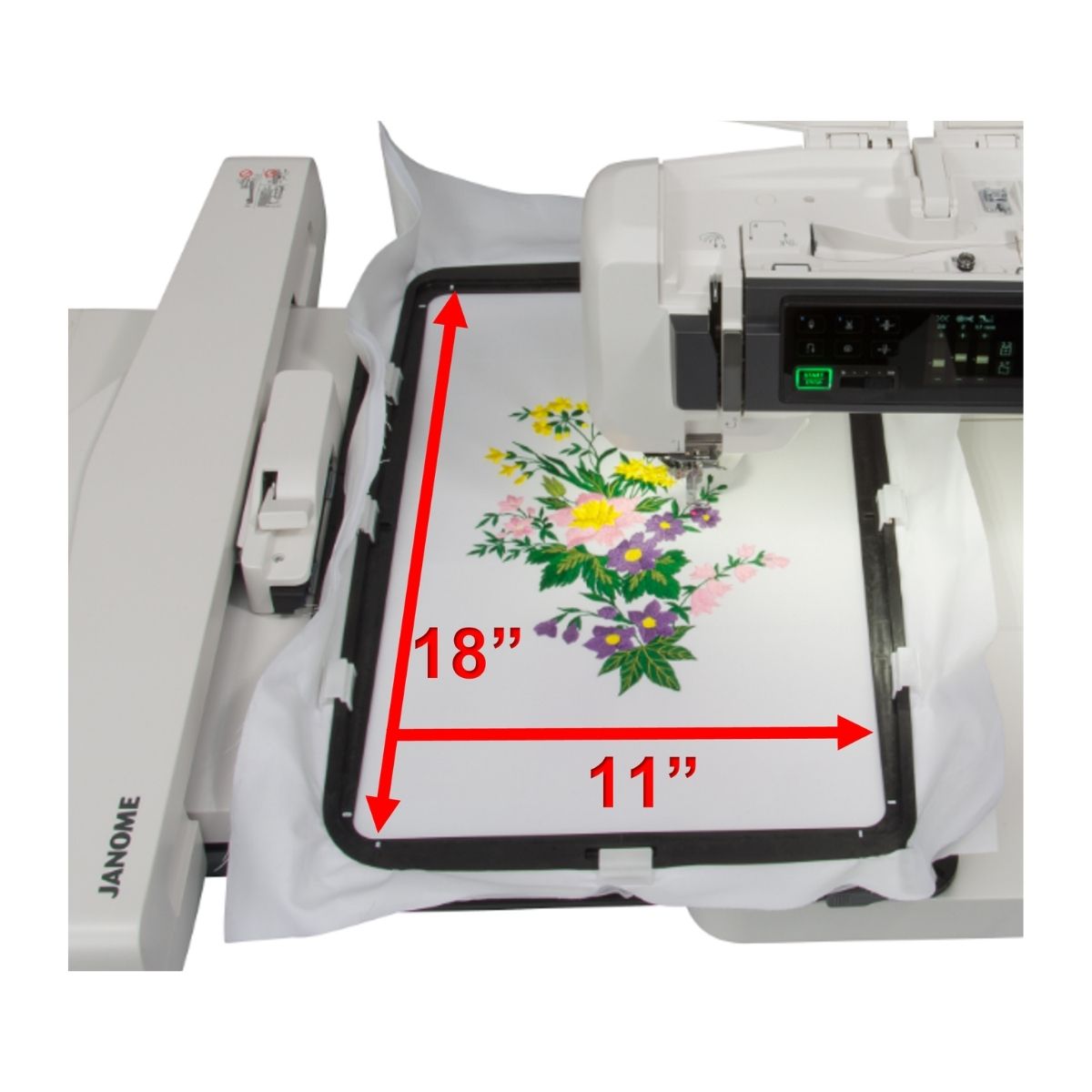 Janome Continental M17 Professional Sewing, Quilting, & Embroidery Machine  – Quality Sewing & Vacuum