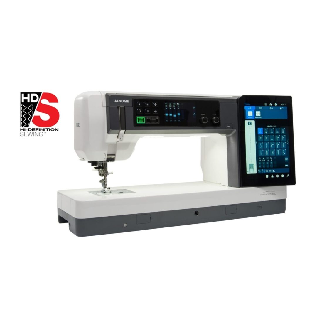 Janome Continental M17 Sewing and Embroidery Machine
