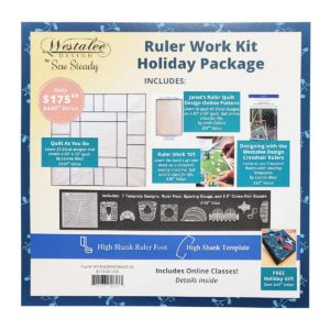 Sew Steady Ruler Work Kit Holiday Package main product image