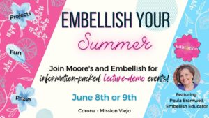 Embellish Lecture-Demo Event info card