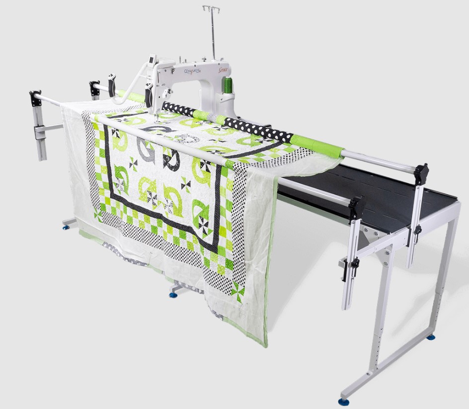 Grace Qnique 16X Elite 16 Longarm Quilting Machine, 2100SPM, 4 Stitch  Modes, 4-16 SPI, 7 Screen, 3 LED Lights, Edge Warn +Bonus Frame or Light  Bar - New Low Price! at