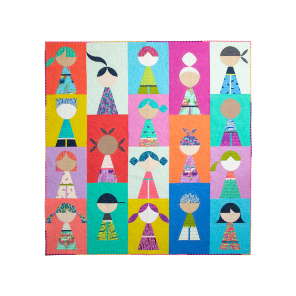 Sew Kind of Wonderful Happy Together quilt sample image.