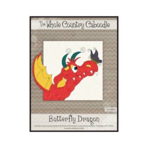 Butterfly Dragon - The Whole Country Caboodle - applique quilt main product image