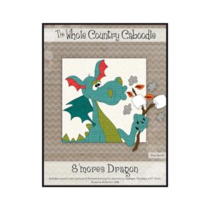 S'mores Dragon - The Whole Country Caboodle - applique quilt main product image