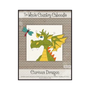 Curious Dragon - The Whole Country Caboodle - applique quilt main product details