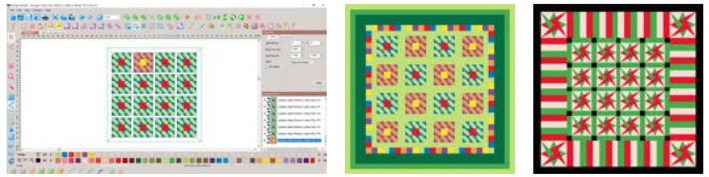 Easily create quilt layouts