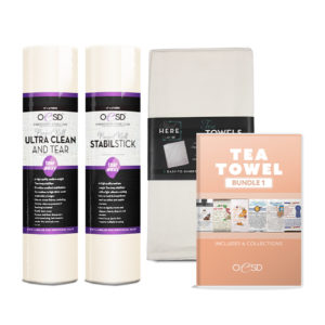 OESD Tea Towel Bundle 1 - white - main product image