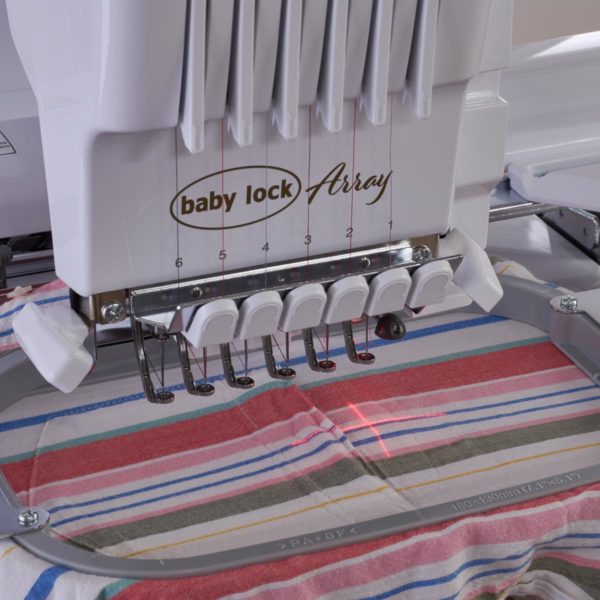 Baby Lock Array with laser crosshair