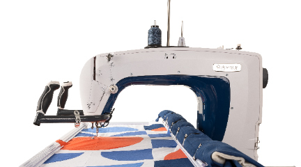 Grace 16X Manual quilting machine has a 16 inch throat space