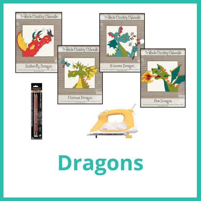 Dragons category card for Moore Sewing with Michele vlog