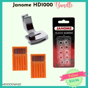 Janome HD1000 bundle for Spring Sale
