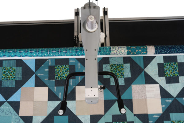 Janome QuiltMaker 15 longarm machine closeup