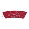 OeSD Warm and Cozy Mug Rug Snow Cozy