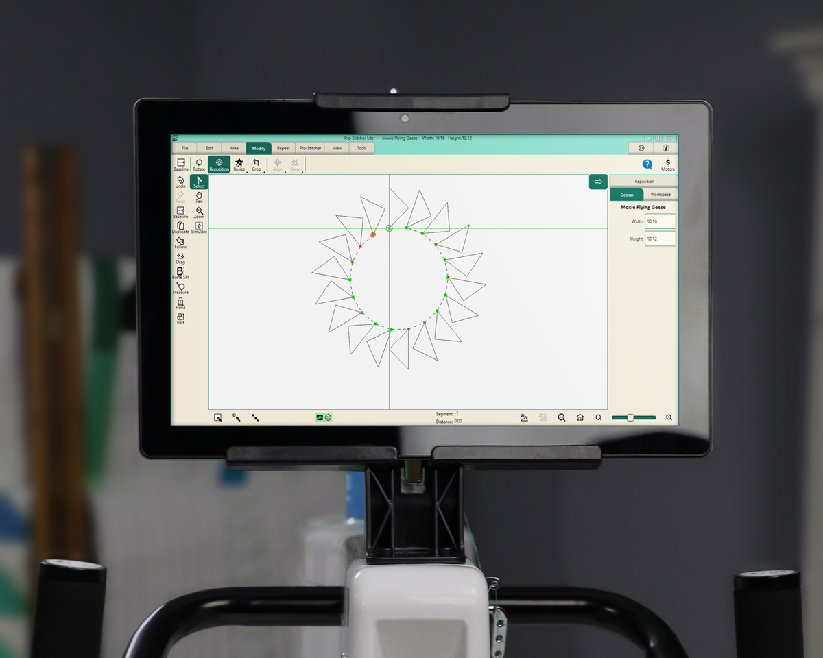 Pro-Stitcher Lite for Janome QuiltMaker 15