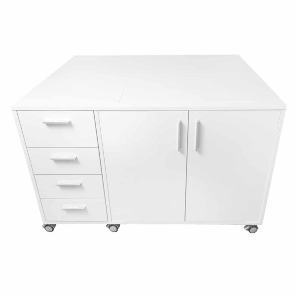 SewFine Hideaway Deluxe Cabinet with doors closed