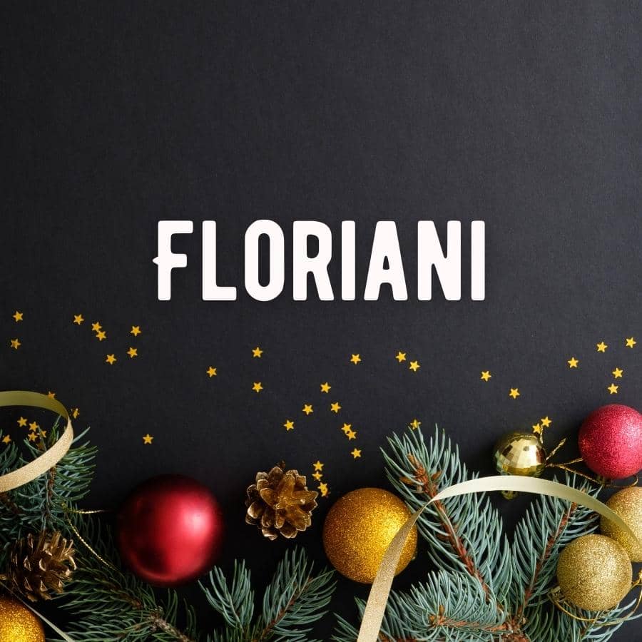 Floriani for Holiday Sale