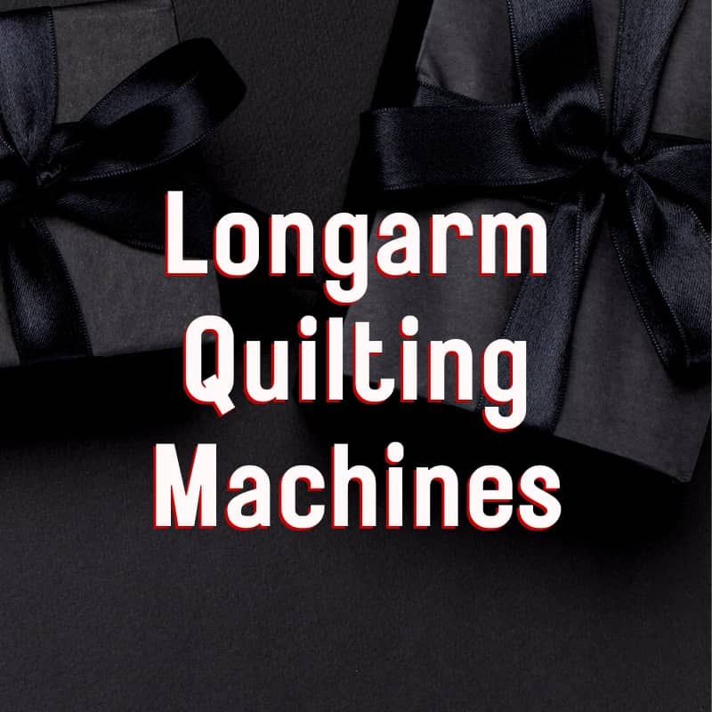 Warehouse sale Category Card for longarm quilting machines