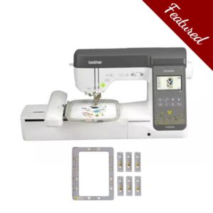 Brother NS2850D sewing and embroidery machine main product image with feature bundle
