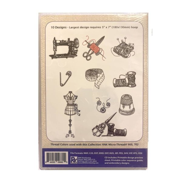 Floriani Micro Thread Collection with Design CDs Moore's Sewing