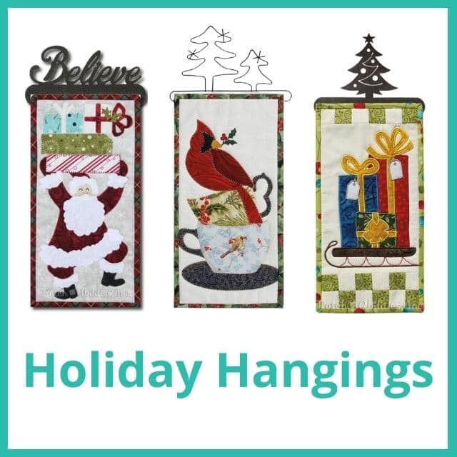 Holiday Hangings category card for Moore Sewing with Michele vlog