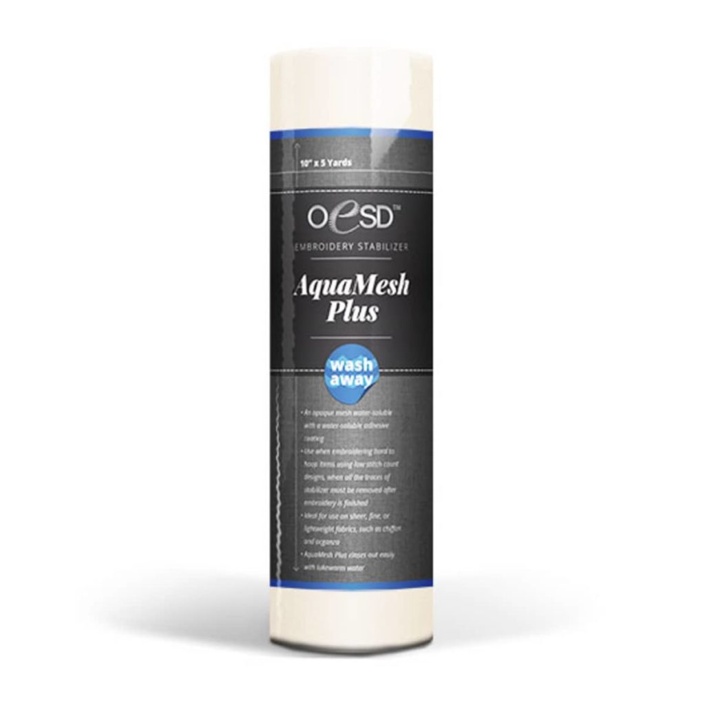OeSD AquaMesh Plus WashAway Stabilizer Moore's Sewing
