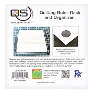 Quilters Select 6mm Ruler Rack product details