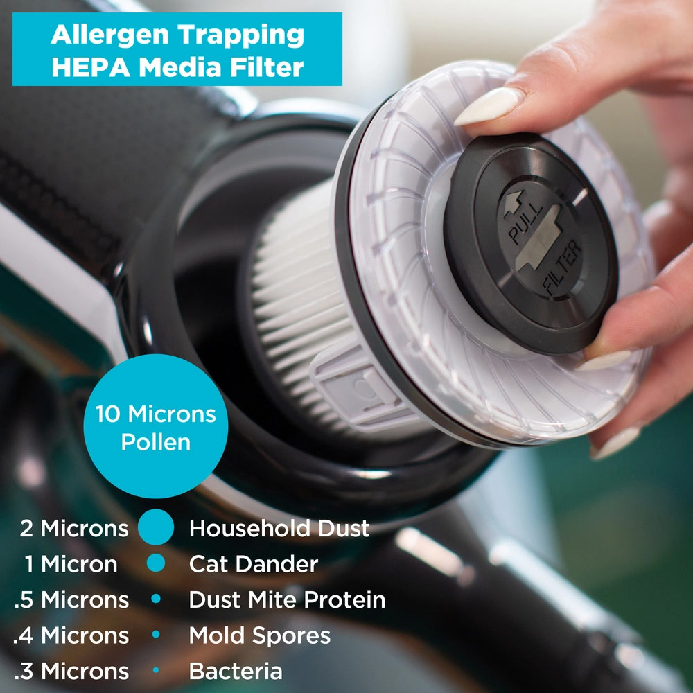 Trap allergens small as 0.03 microns