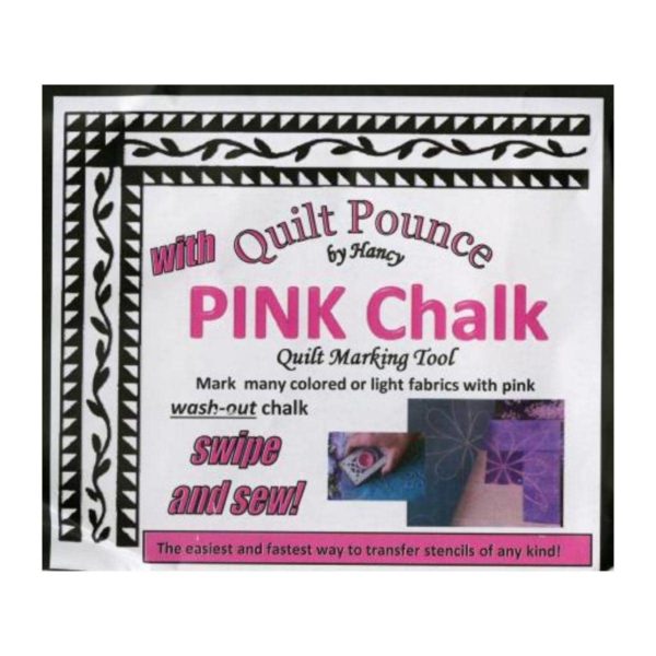 Quilt Pounce Powder Pad pink