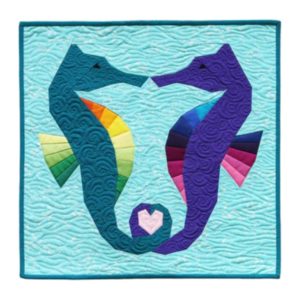 Flying Parrot Quilts Ocean Ponies Pattern main product image