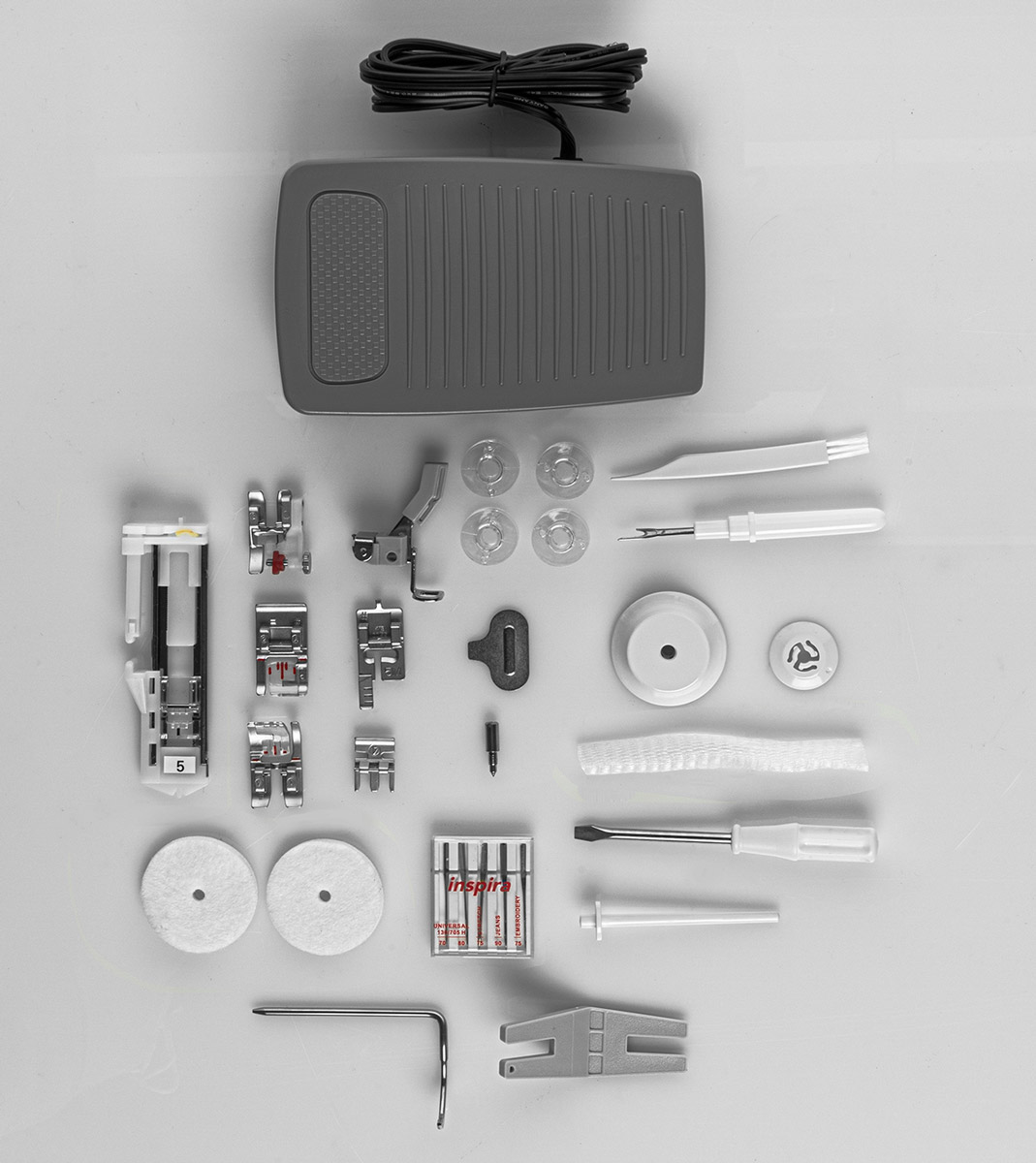 Accessories included with the Pfaff Quilt Ambition 635