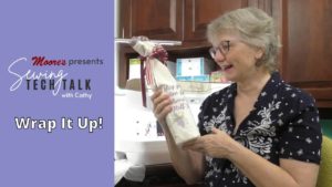 Sewing Tech Talk Wrap It Up Vlog info card