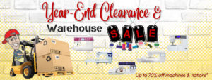 Year end Clearance landing page Banner