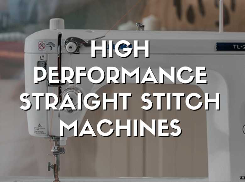 Year End  sale Category Card for high performance straight stitch machines