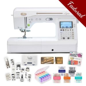 Baby Lock Lyric Quilting and Sewing Machine main product image with featured bundle