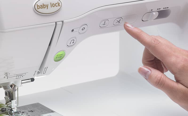 Baby Lock Lyric electronic buttons