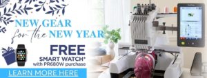 Brother PR680W home page promo banner