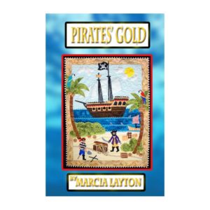 Pirates Gold Quilt Pattern by Marcia Layton Designs main product image