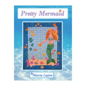 Pretty Mermaid Quilt Pattern by Marcia Layton Designs main product image