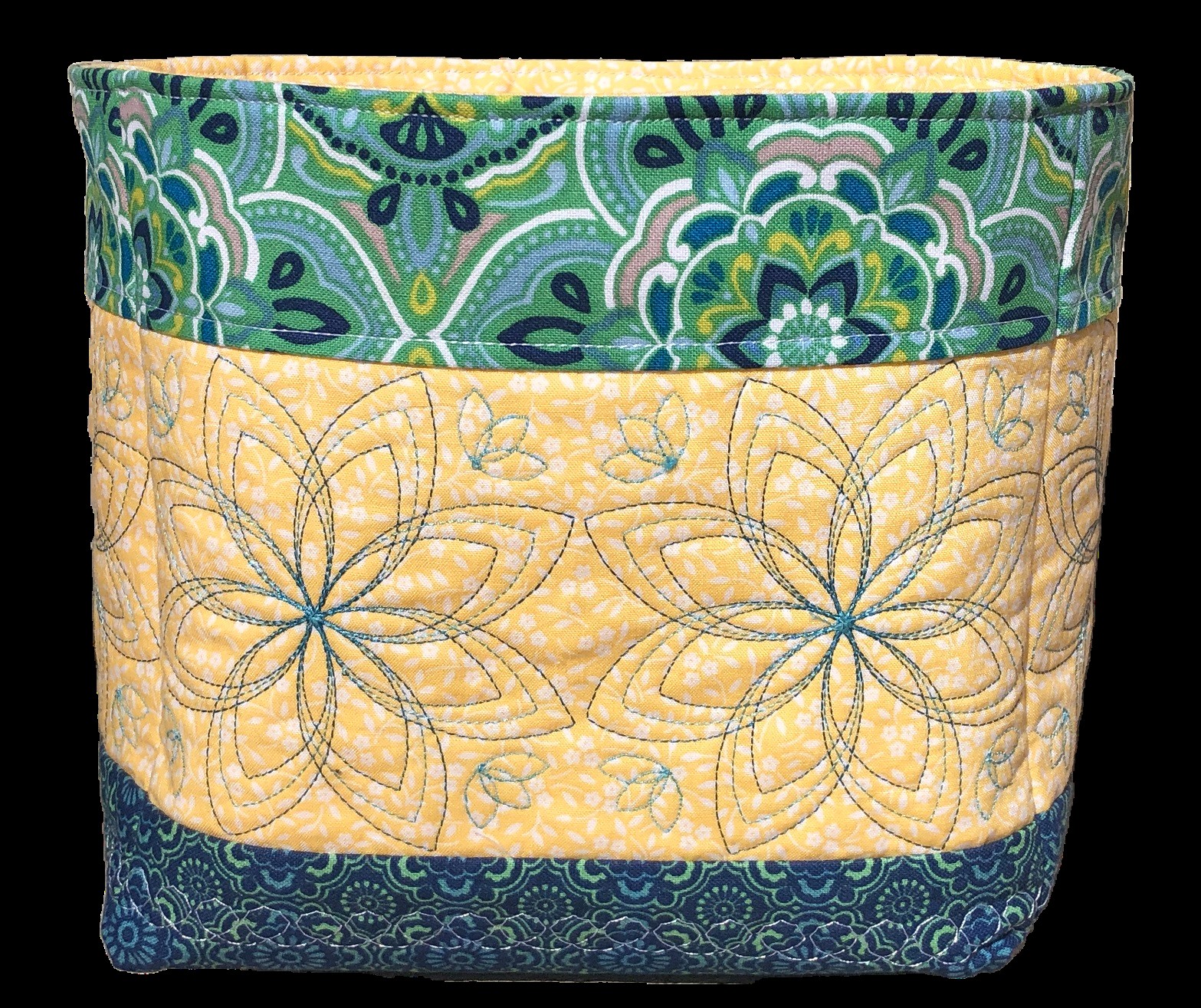 Embroidered Fabric Basket, Brea,1 Session, Moore's Sewing