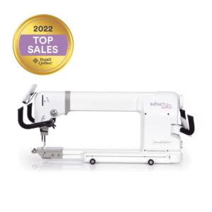 Handi Quilter Infinity main product image with 2022 dealer award