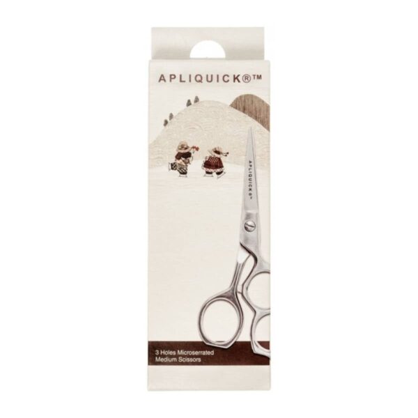 Apliquick medium micro-serrated scissors main product image