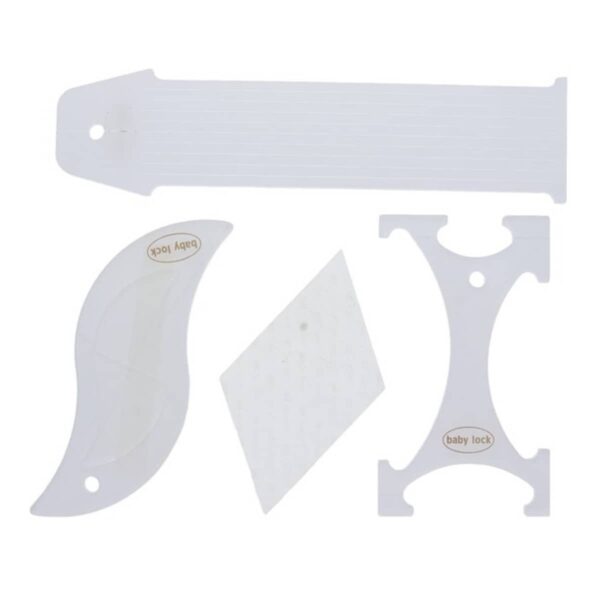 Baby Lock High Shank and Longarm ruler foot set main product image