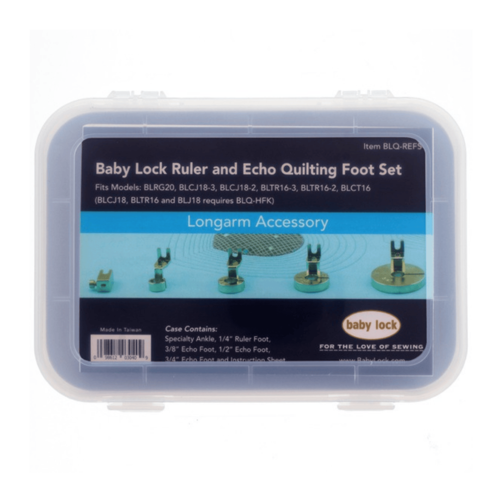 Baby Lock Ruler and Echo Quilting Foot Set Moore's Sewing