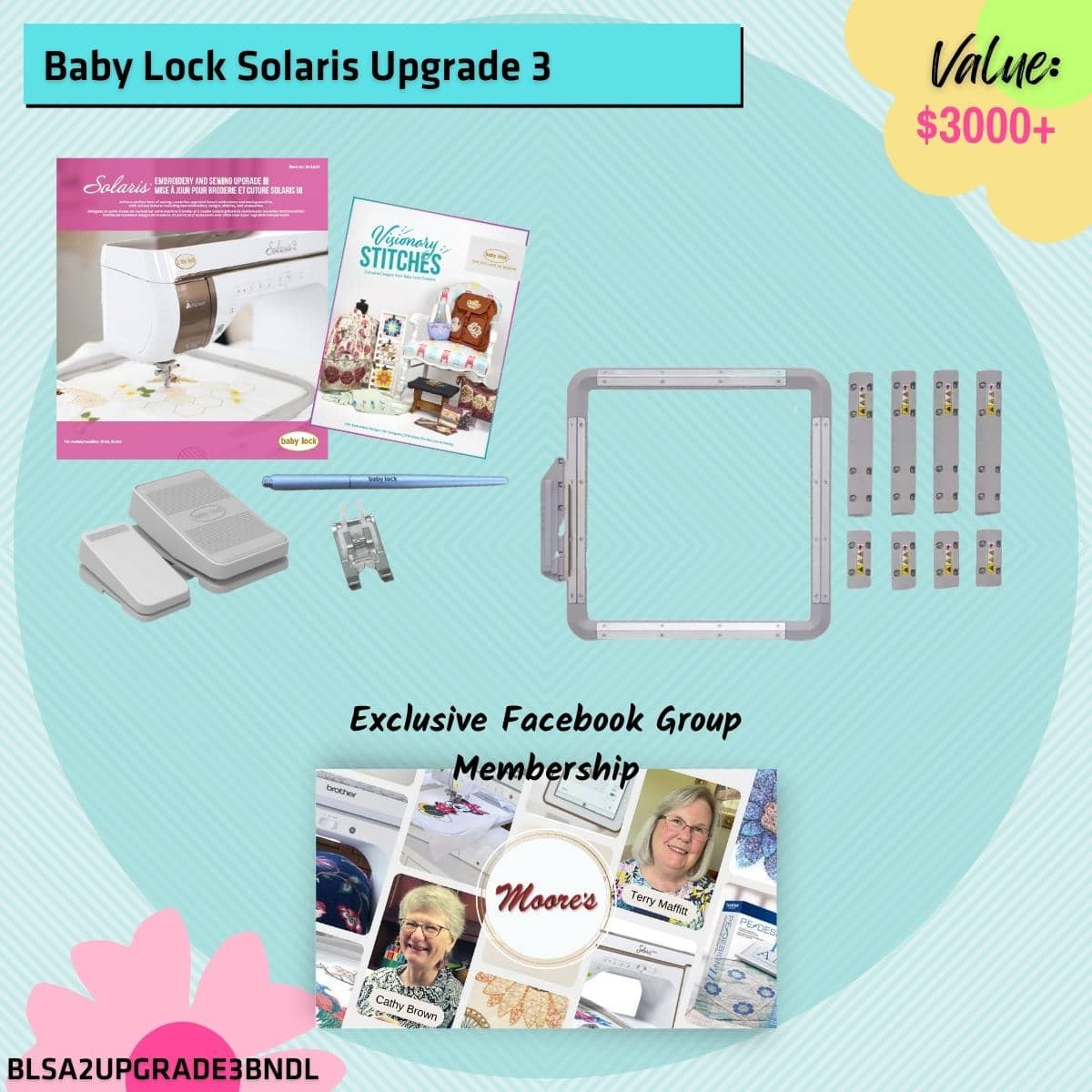 Baby Lock Upgrade 3 for Solaris Moore's Sewing